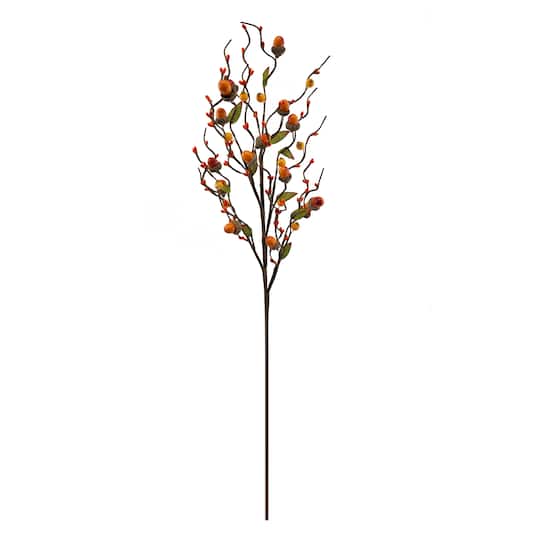 32" Orange Berry & Acorn Stem by Ashland®